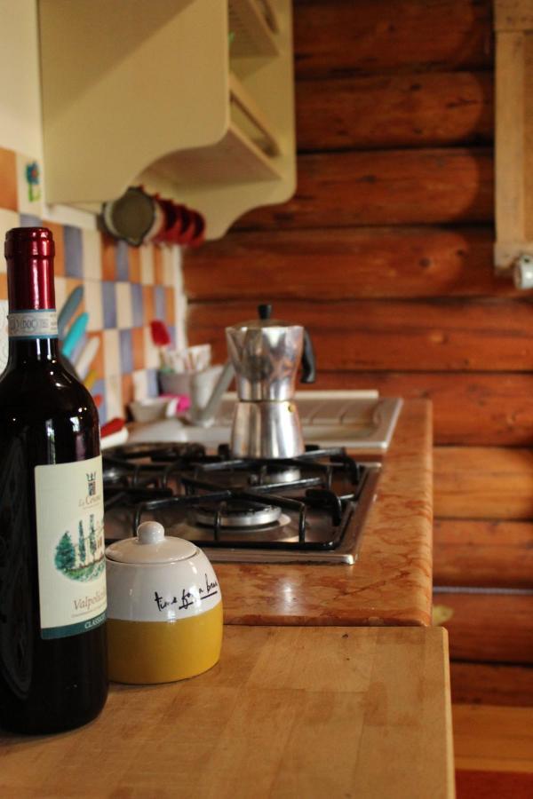 B&B Le Corone - Chalet Nel Bosco Cavalo Zewnętrze zdjęcie